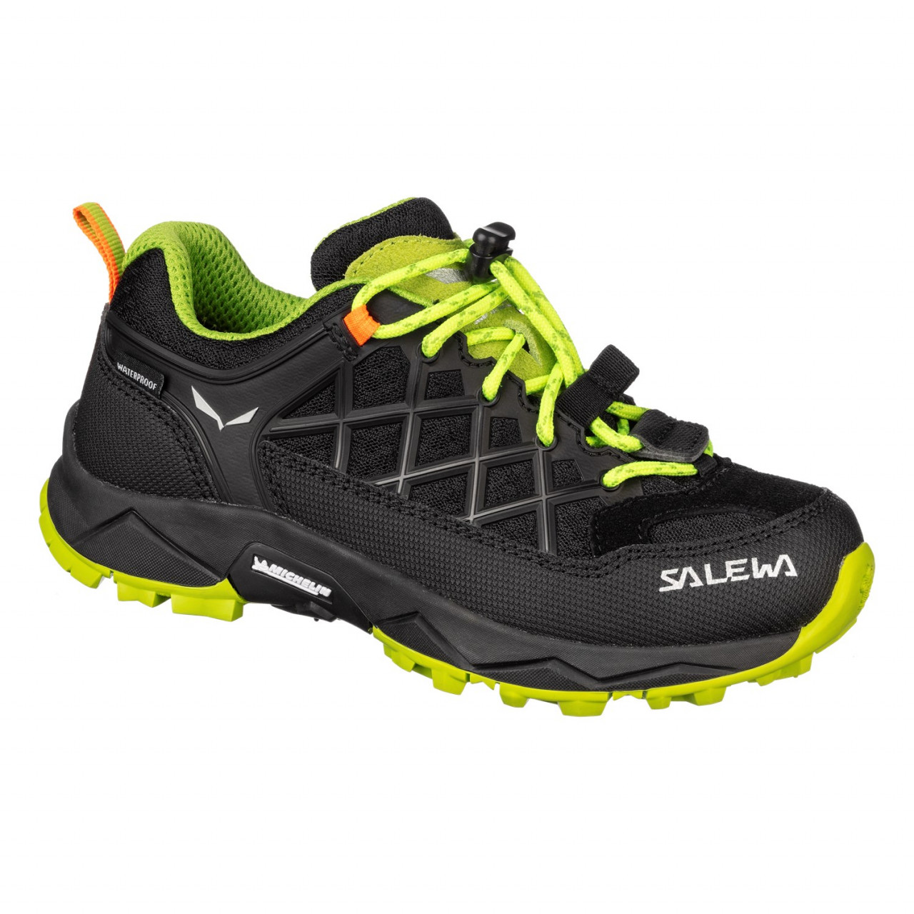 Zapatillas De Montaña Niños Chile - Salewa Wildfire Waterproof - Negras - GXOZ-36180